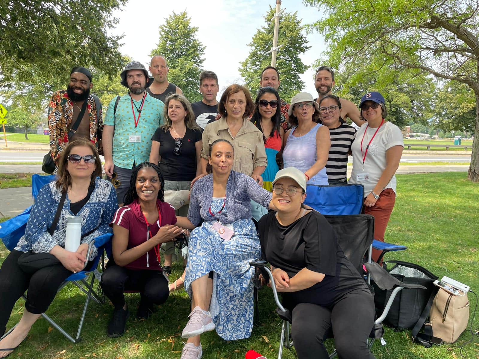 Carson Beach El Centro and Laboure Staff