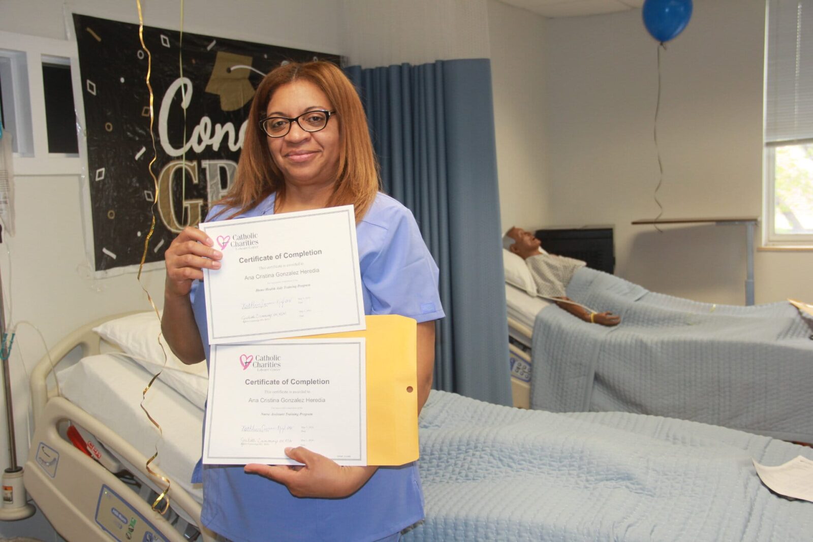 CNA student